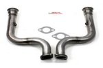 2 1/2" Mid-Pipes Stainless Steel